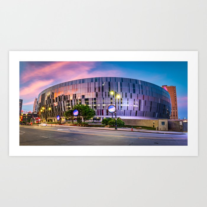 Stunning Skies Over The Kansas City Arena Power And Lights District