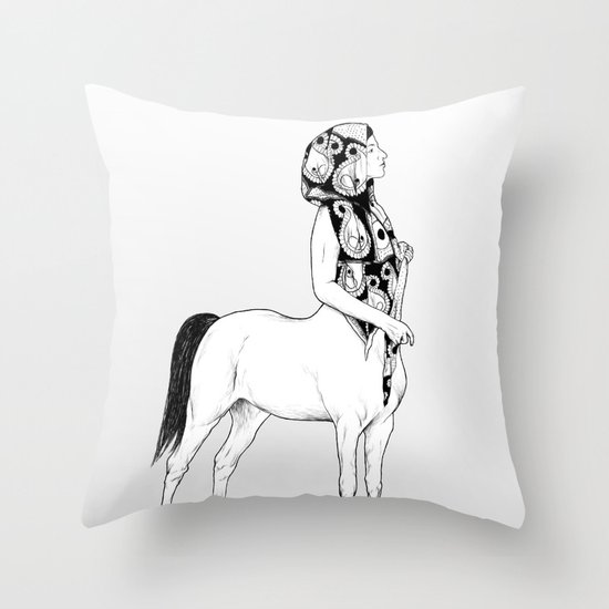 horses for courses I Throw Pillow