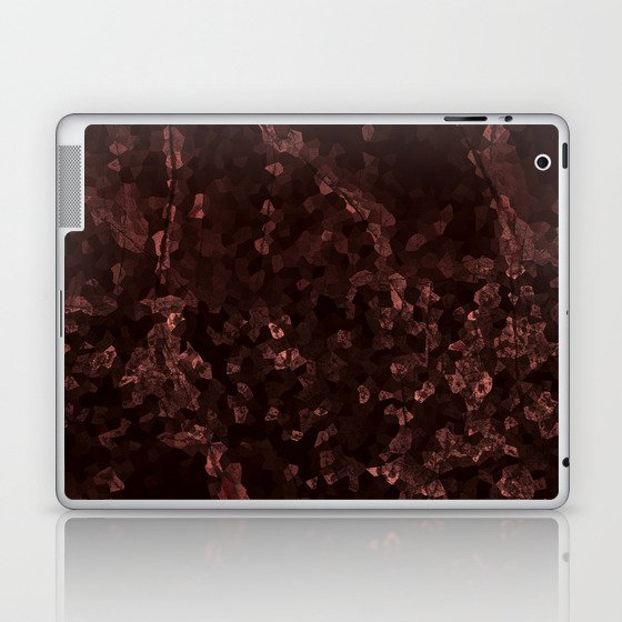 Stone coral - dark Laptop & iPad Skin