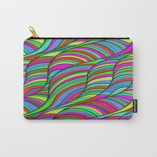 waves of colors Carry-All Pouch