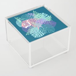Jungle Tiger - Purple Acrylic Box