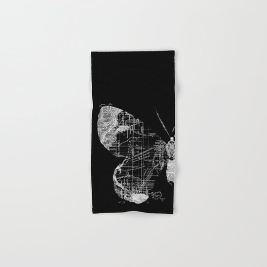 Butterfly Wanderlust Hand & Bath Towel