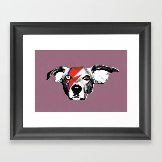 THE BUDDIE x DAVID BOWIE Framed Art Print