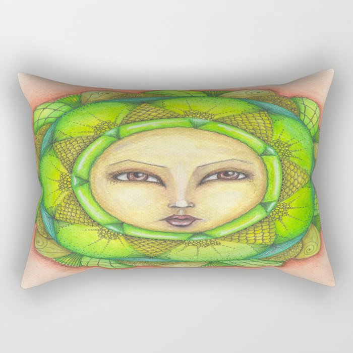 Terra - Earth Rectangular Pillow