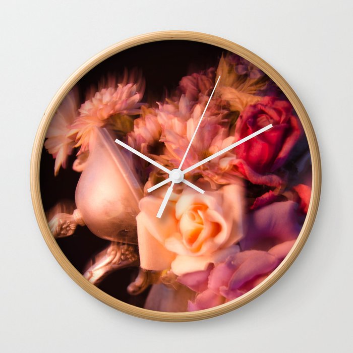 A Happy Accident Wall Clock