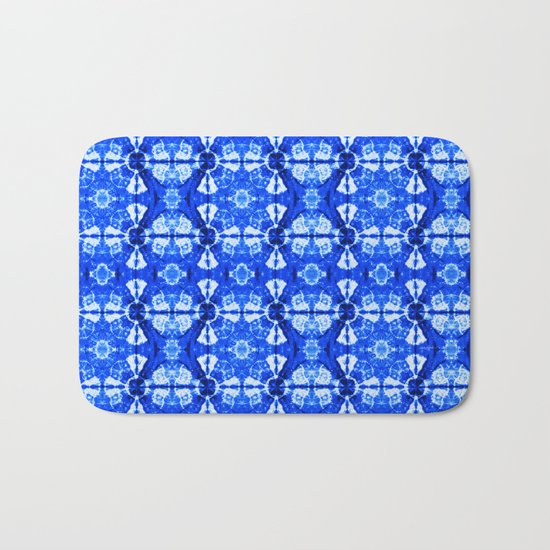 It's Bloomin' Blue Bath Mat