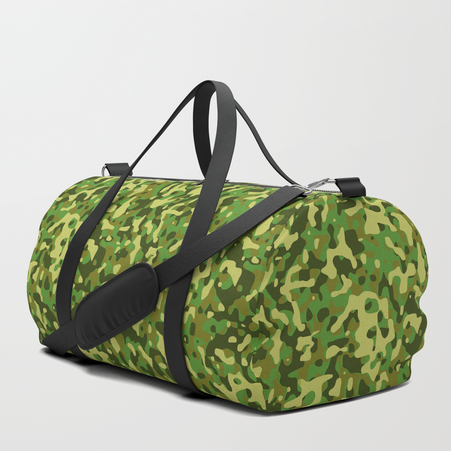 camo duffle