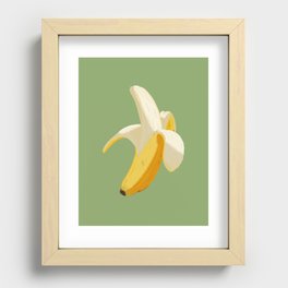 A Banana Recessed Framed Print