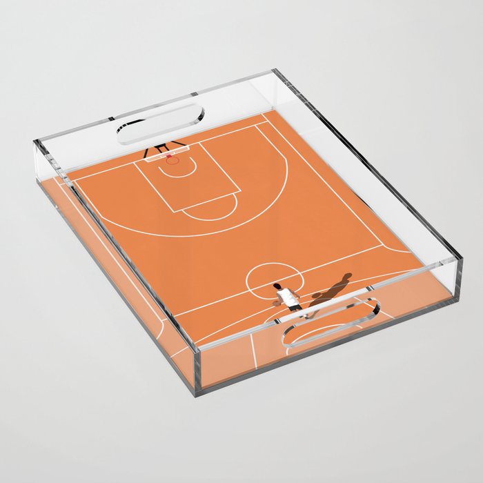 Basketball Fantasy  Acrylic Tray