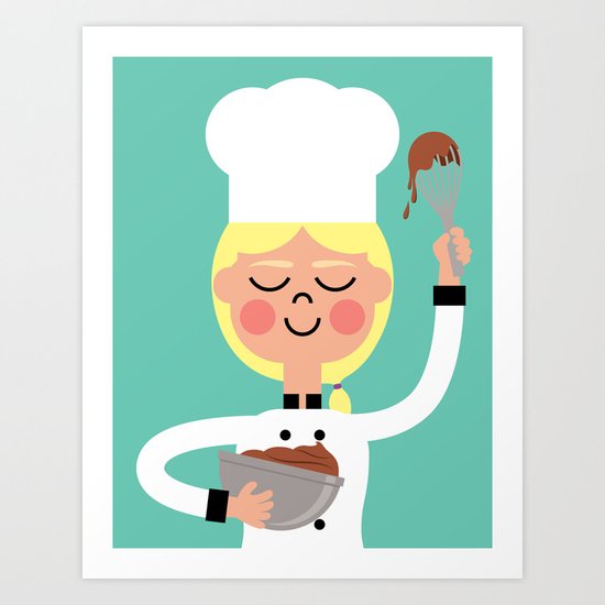 It's Whisk Time! Art Print