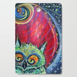Owl Wisdom Cutting Board