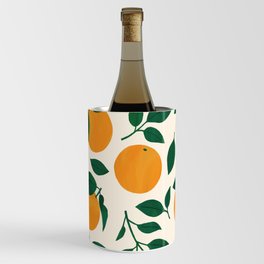 Orange fruit pattern Wine Chiller