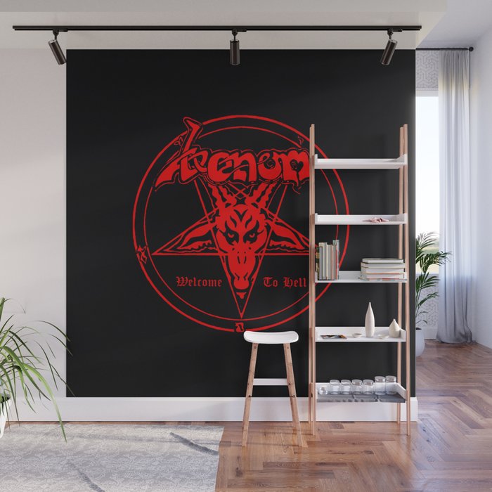 Venom Metal Music Wall Mural By Cikajessica Society6