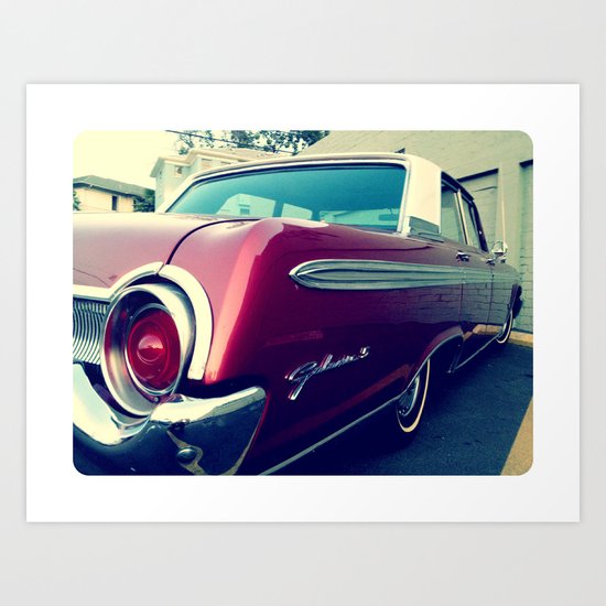 Ass-End of the Galaxie Art Print