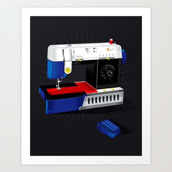 Ma-Singer Art Print