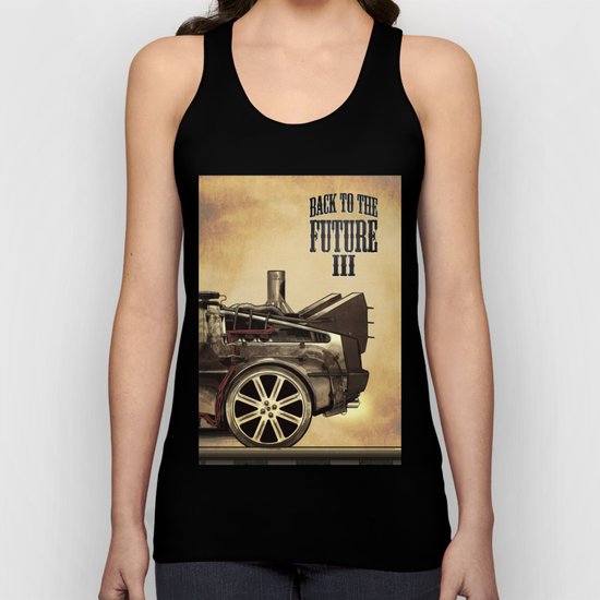 Back to the future III Unisex Tank Top