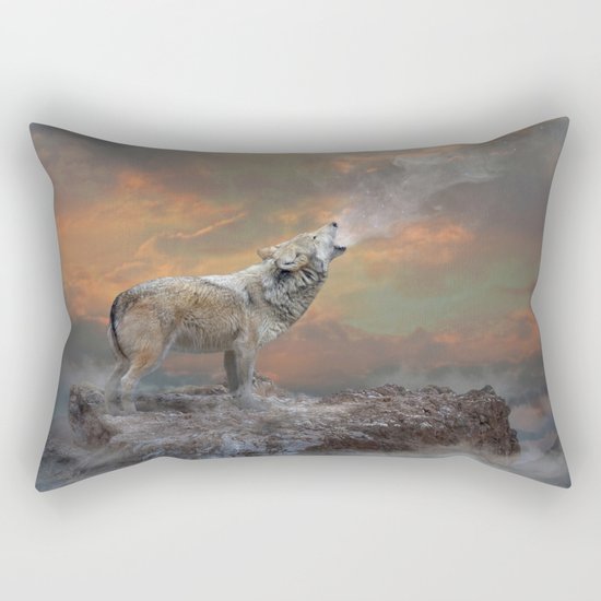 Climb Mountains Not So the World Can See Rectangular Pillow