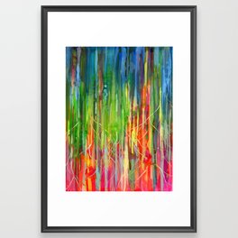 Forest Rainbow Framed Art Print