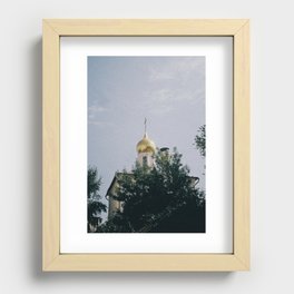 Orthodox church Russia  Recessed Framed Print