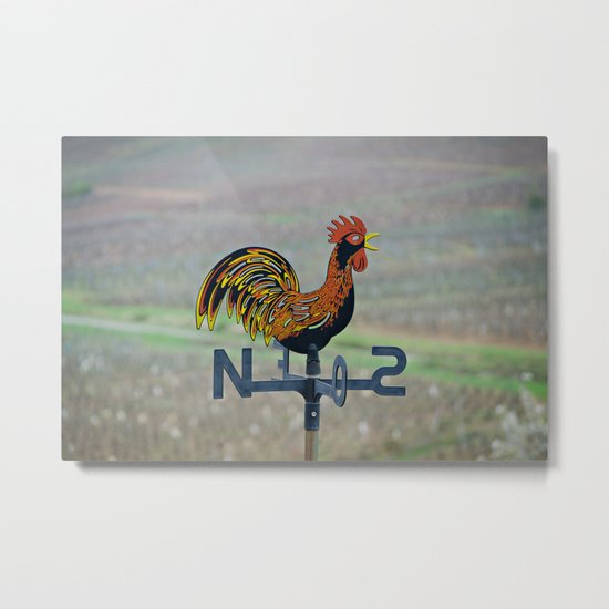 French Weather Vane Metal Print