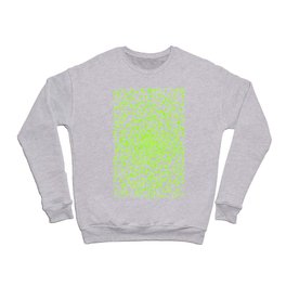 Green Cubes Pattern Crewneck Sweatshirt