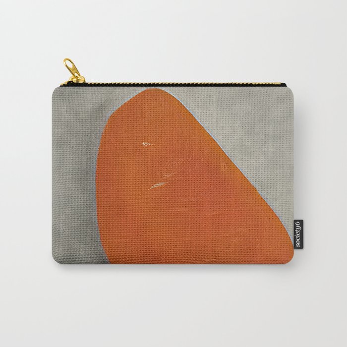 Minimalist Abstract Artwork created by an Artifical Intelligence Carry-All Pouch