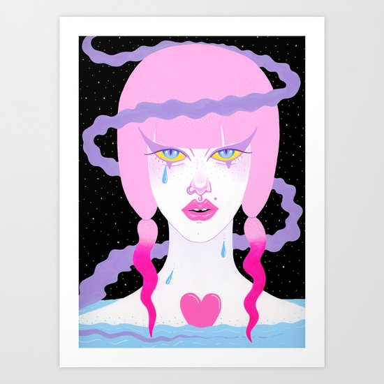 Lost In Space Art Print