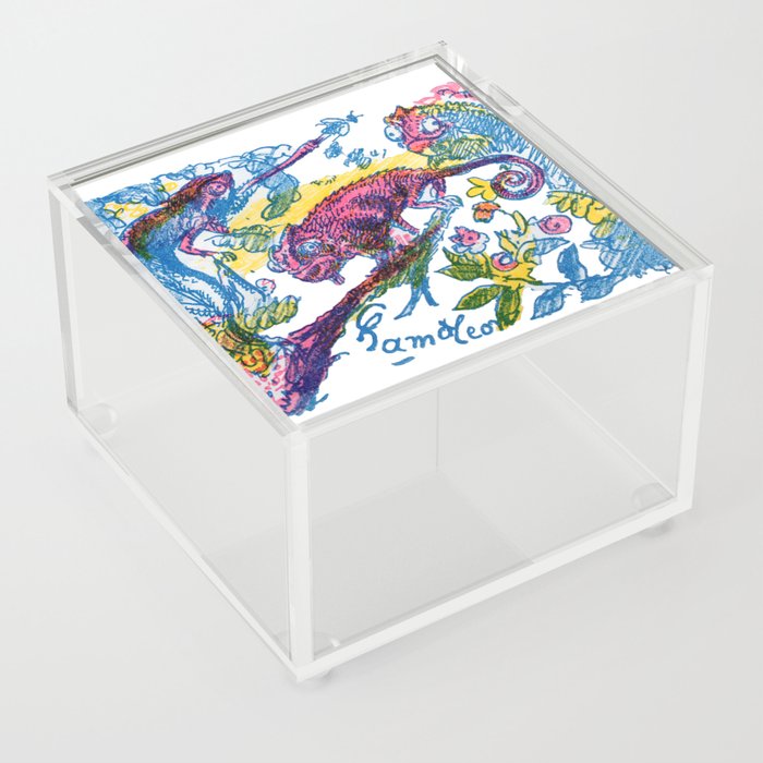 Oskar Laske - Chameleon Acrylic Box
