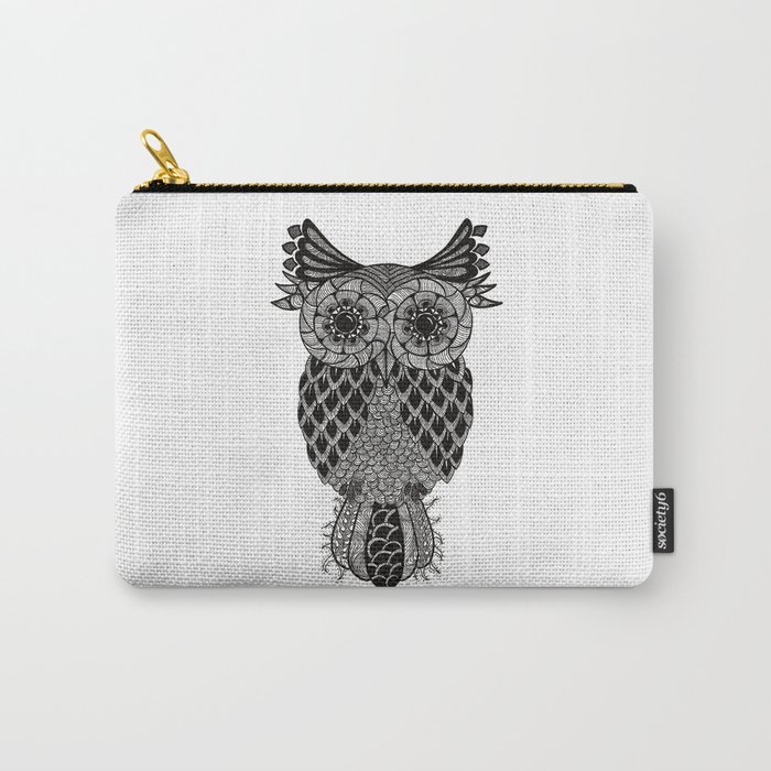 The Wizard Owl Carry-All Pouch