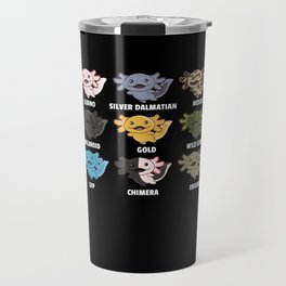 Axolotls From The World Sweet Animals Axolotl Travel Mug