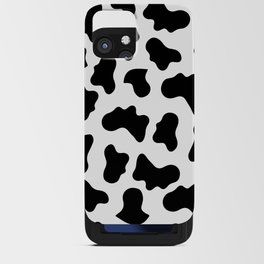 Moo Cow Print iPhone Card Case