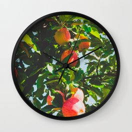 Apple Harvest I Wall Clock