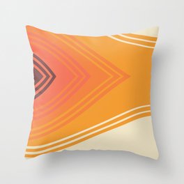 Colorful Theme - pattern style  -  chic form B 0191 - decor design Throw Pillow