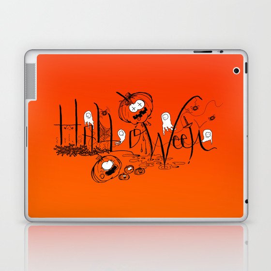 Happy and Terrific Halloween Laptop & iPad Skin
