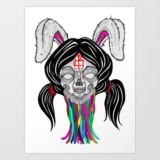 a bitter bitch. Art Print