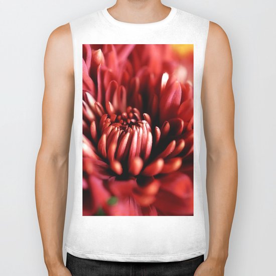 Flower Macro - The Coming Together Biker Tank