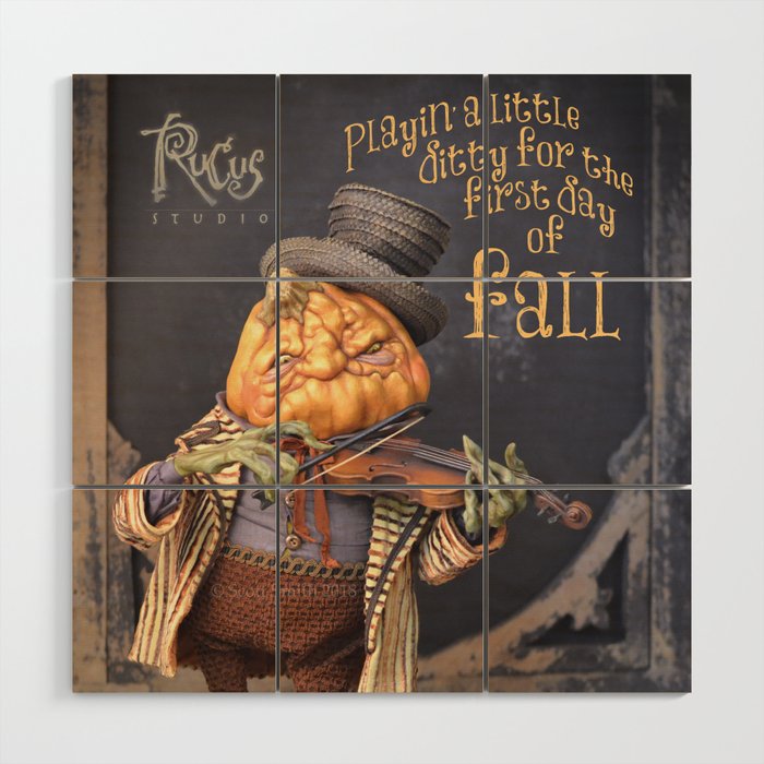 The Fiddler's Ditty Wood Wall Art