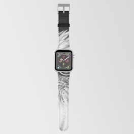 American bald eagle nature animal kingdom portrait black and white photograph - photography - photographs Apple Watch Band