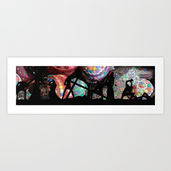 silhouette's #02 Art Print