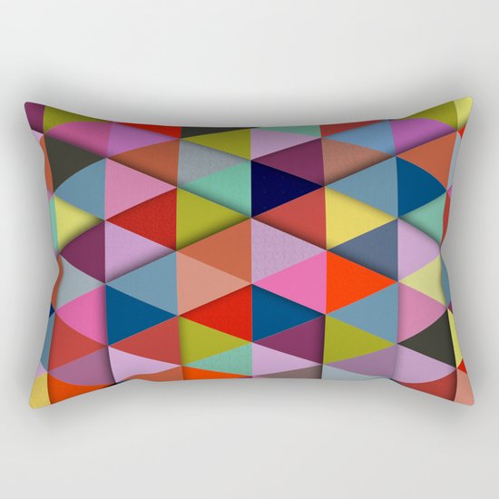 Abstract #274 Rectangular Pillow