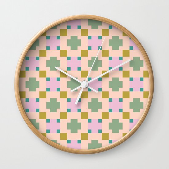 Double-crossed Wall Clock