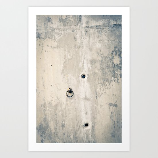Cement Wall Textures Art Print