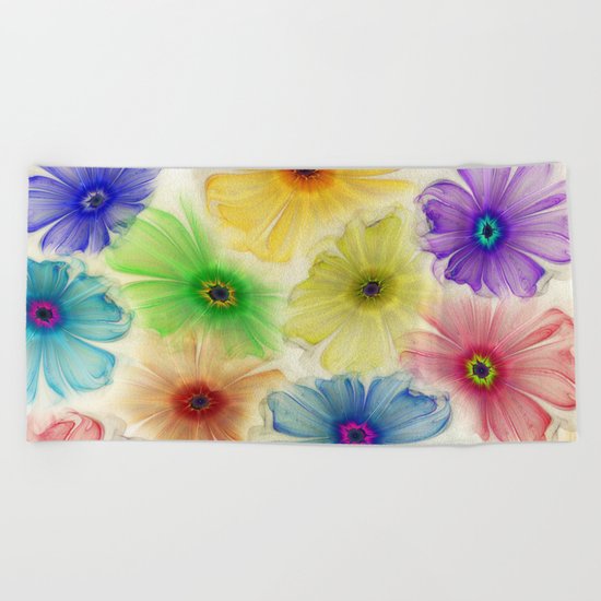 Flowers for Eternity Beach Towel