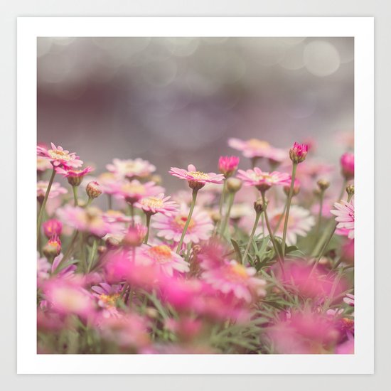 Dreaming of Flowers Art Print