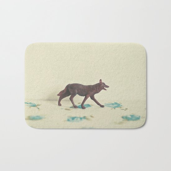 Wandering Wolf Bath Mat