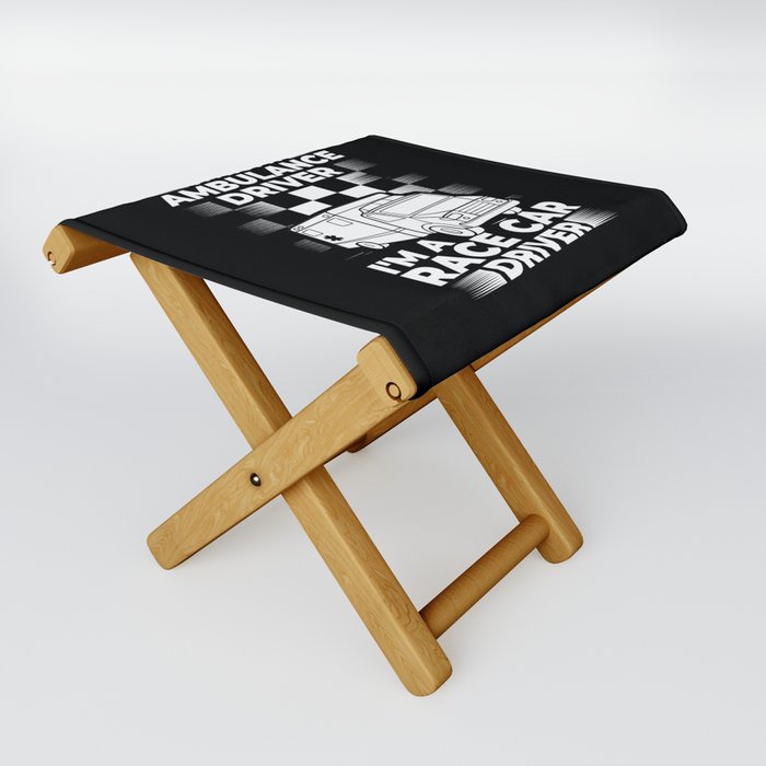 Ambulance Driver Emergency Medical Technician Folding Stool