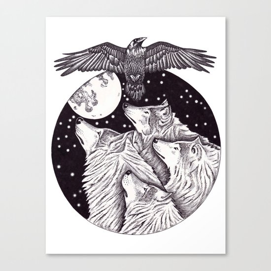 Catch The Moon Canvas Print