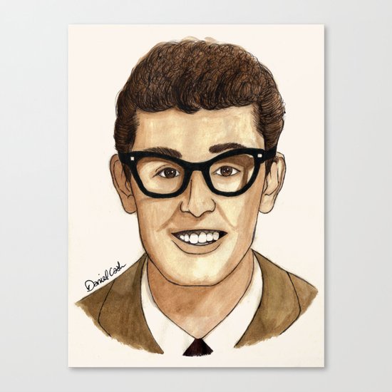 Buddy Holly Canvas Print