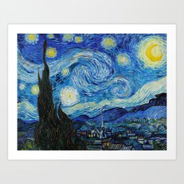 Starry Night  Art Print