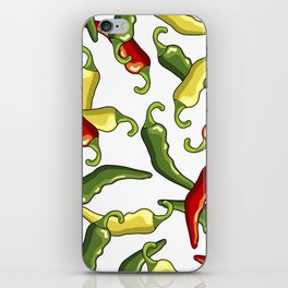 Chili peppers iPhone Skin